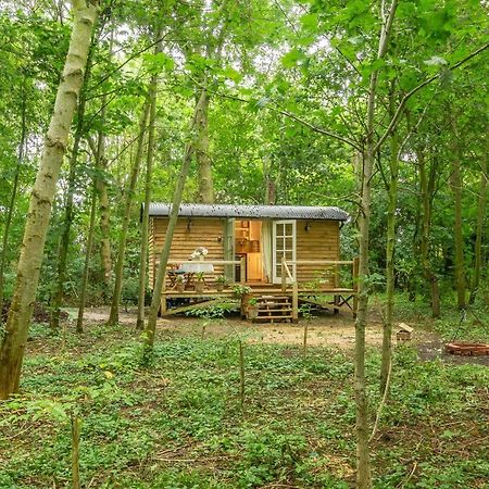 Вилла Woodland Retreat Shepherds Hut Brundish Экстерьер фото